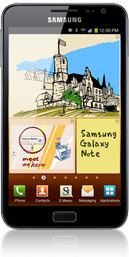 Samsung Galaxy Note 16 GB / blauw