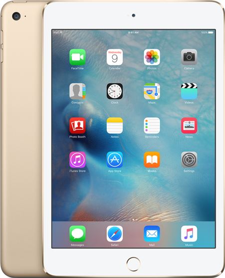 Apple iPad mini 4 2016 7,9 inch / goud / 64 GB / 4G