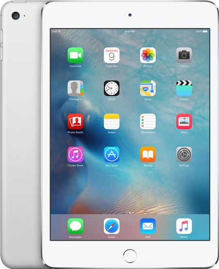 Apple iPad mini 4 2016 7,9 inch / zilver / 64 GB / 4G