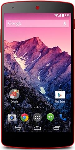 LG NEXUS 5 16 GB / rood
