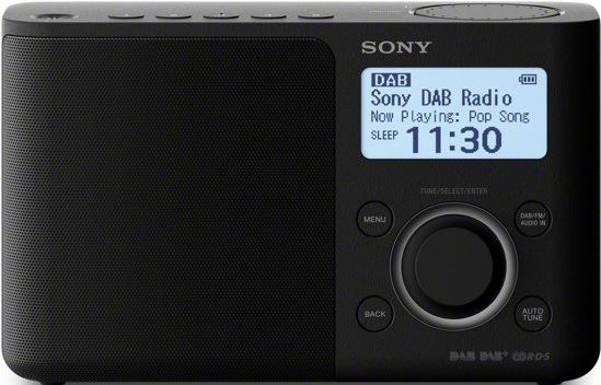Sony XDR-S61D zwart