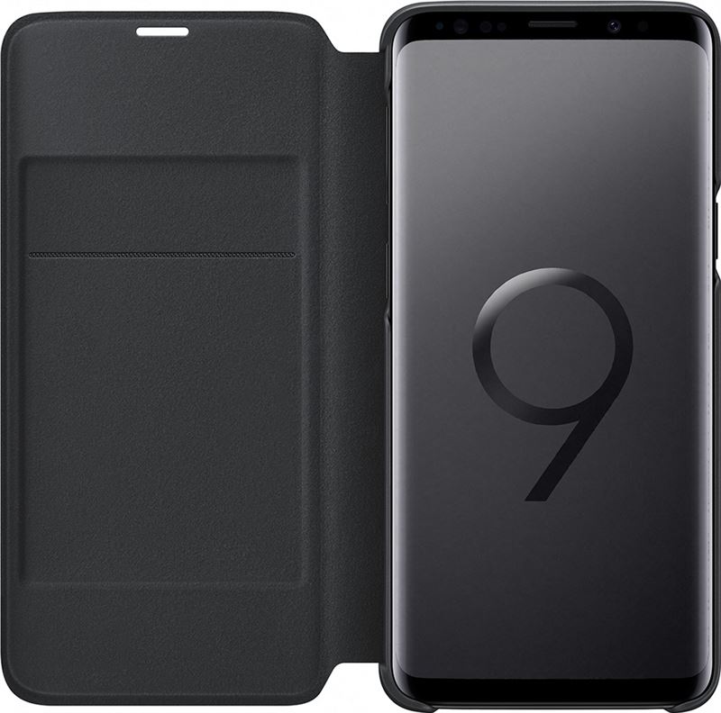 Samsung Galaxy S9 Led View Cover Zwart voor Galaxy S9 zwart
