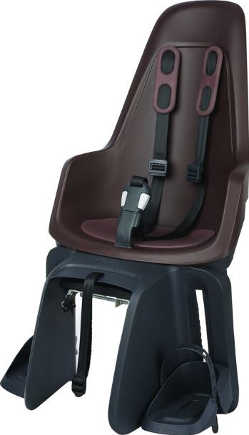 Bobike One E-BD - Achterzitje - Maxi - CFS dragerbevestiging - Bruin