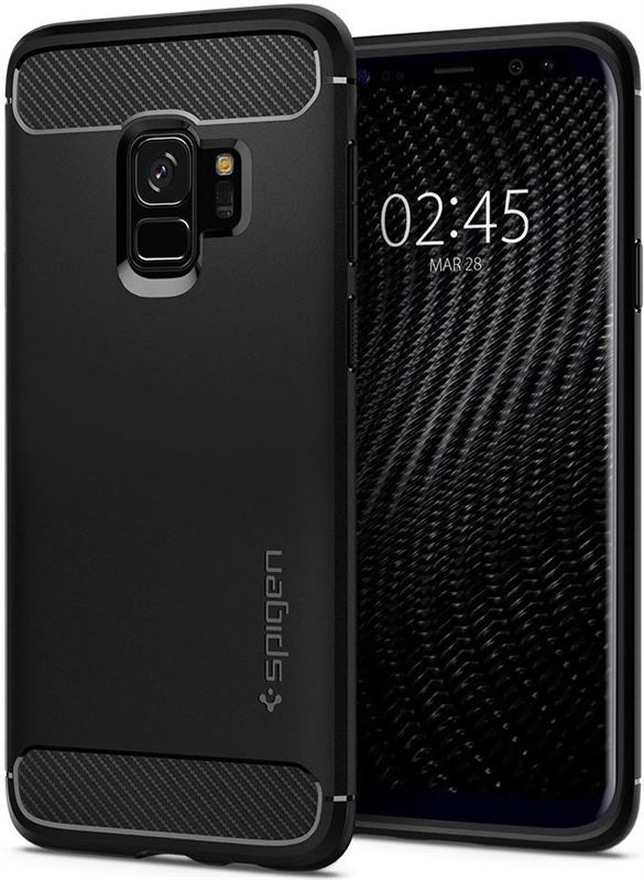 Spigen Rugged Armor Case Black Samsung Galaxy S9