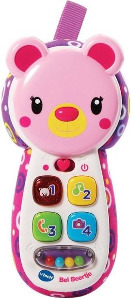 VTech Bel Beertje - roze