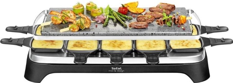 Tefal Steengrill 10 Inox&Design PR4578