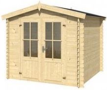 Woodvision actieblokhut chicago 230 x 230 cm blank