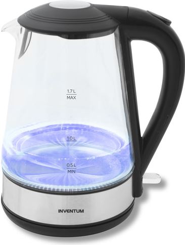Inventum HW717G rvs, zwart