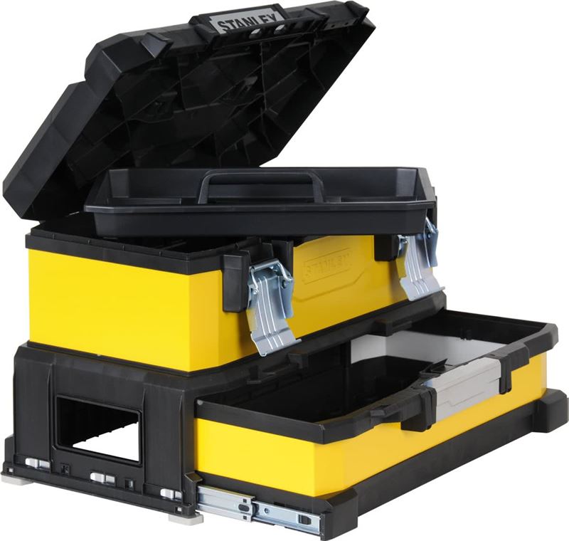Stanley - Gereedschapskoffer MP - Breedte 20" - Met Schuif - Kunststof koffer