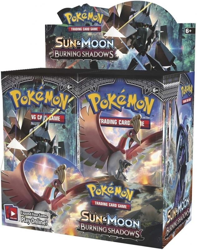Pokemon Sun & Moon Burning Shadows Booster