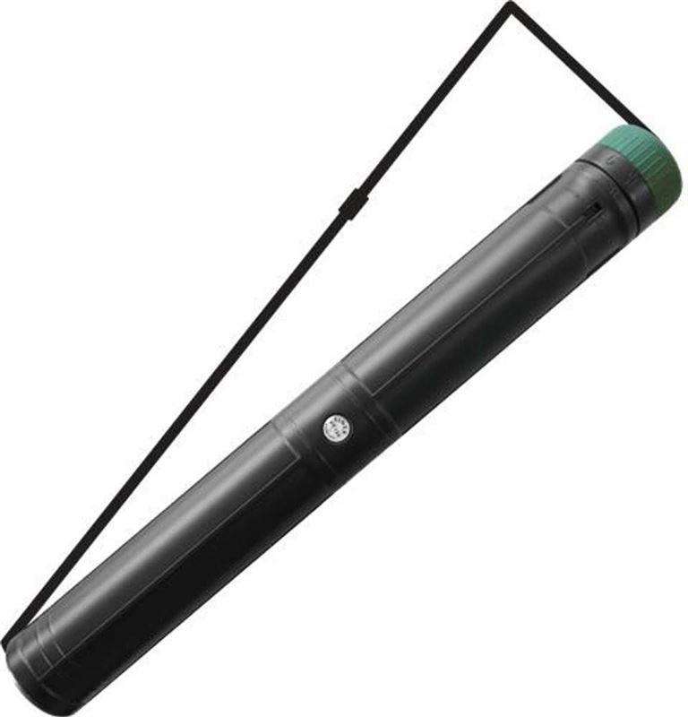 Linex Tekeningkoker zoom 124cm doorsnee 8cm zwart