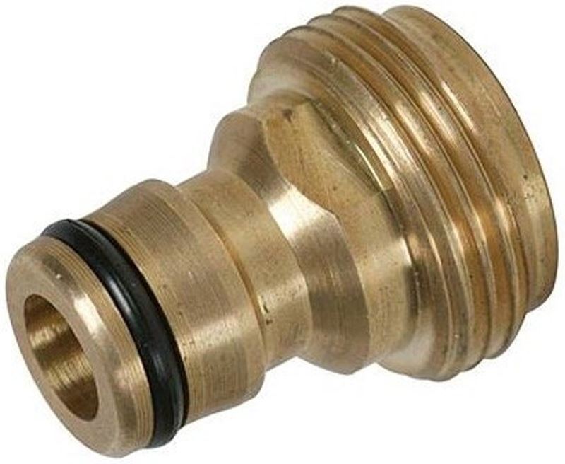 Silverline Messing interne adapter, 1/2", mannelijk