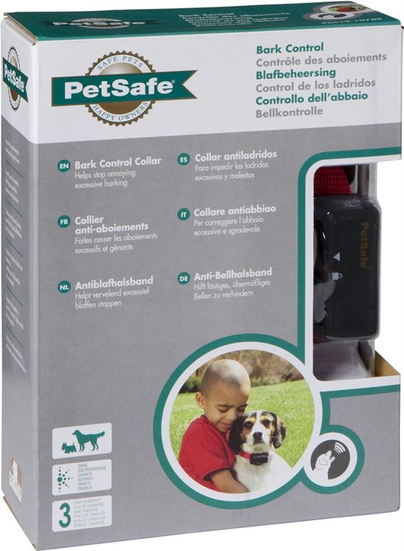 PETSAFE Anti-Blafband - 6 Niveaus Deskundigheid vereist. Gebruik dit product veilig. Laat je informeren en lees altijd voor gebruik de handleiding