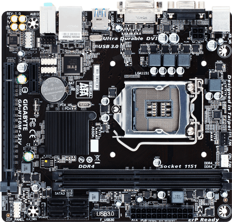 Gigabyte GA-H110M-S2V