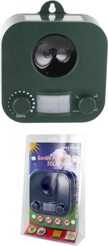 Weitech garden protector kattenverjager zonne-energy