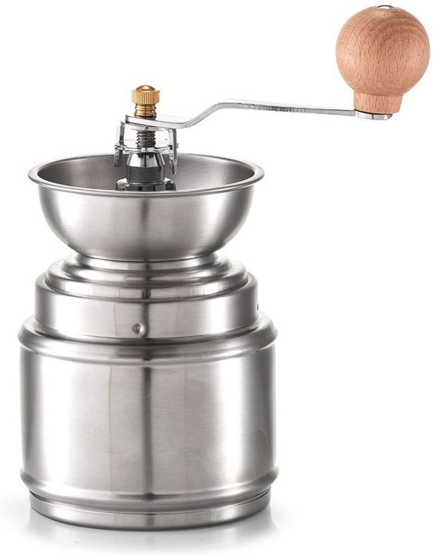 Haushalt Handmatige Koffiemolen - RVS - Groot opvangreservoir - Handgemalen Koffie