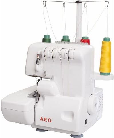 AEG overlock-naaimachine 760A 9 naaiprogramma s