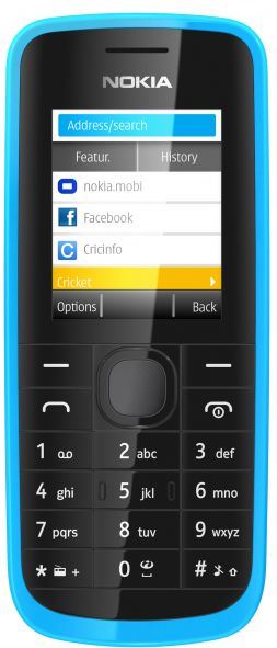 Nokia 113 zwart, blauw
