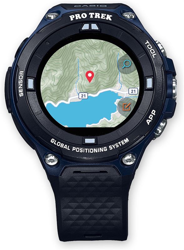 Casio WSD-F20A-BUAAE zwart