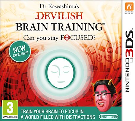 Nintendo Dr Kawashima's Devilish Brain Training: Can you stay focused?, 3DS Nintendo 3DS