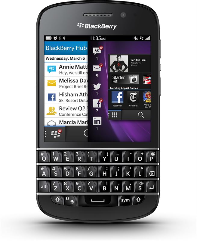 BlackBerry Q10 16 GB / zwart