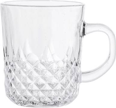 Bloomingville theeglas Ø7 5 cm Transparant