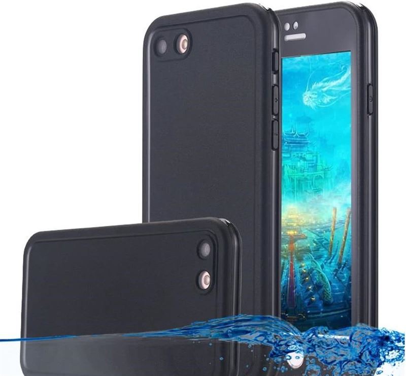 BestGadgets4U Waterdichte Stofdichte Apple iPhone 7 Plus + Hoes Case Op Maat Gemaakte Telefoonhoes voor iPhone 7 Plus + Geheel Waterdicht en Rondom Bescherming tegen Vallen en Stoten IP67