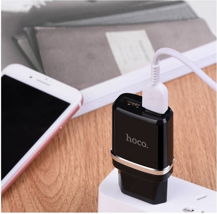 Motorola USB lader 2.4A Moto g6 plus Fast Charger / Snellader - zwart