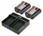 Jupio Kit: 2x Battery NP-FZ100 2040mAh + USB DualCh