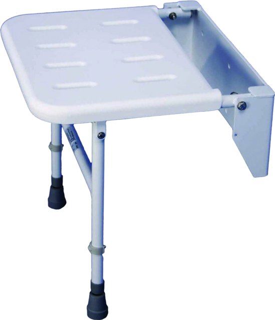 Aidapt - douche stoel - opklapbaar - aluminium - wandmodel