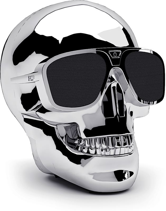 Jarre Technologies AeroSkull XS+ chroom, zilver