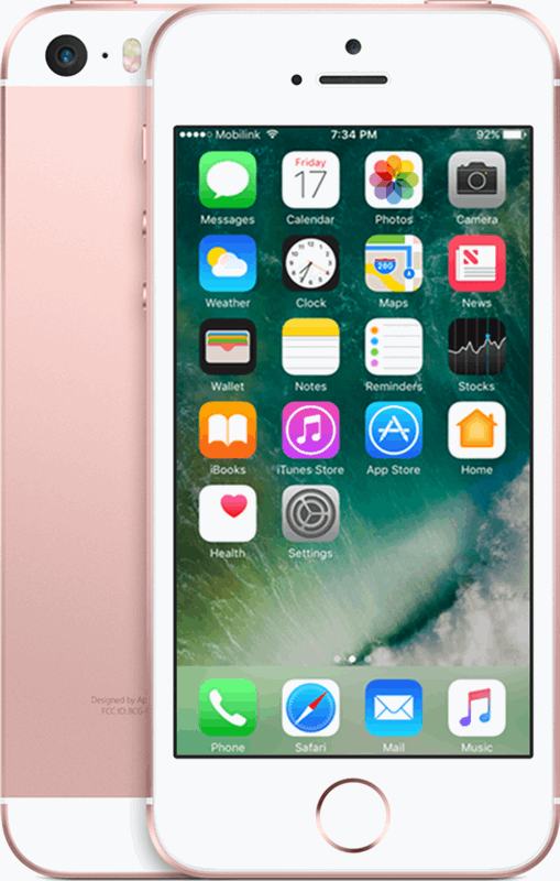 Renewd Refurbished iPhone SE - 32GB - Roségoud 32 GB / rose gold / refurbished