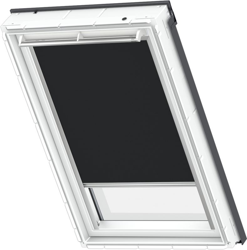 VELUX Verduisterend rolgordijn - DKL SK06 3009S Zwart - Handbediend - Raamcode: SK06 - Raamtype: GGL GHL GPL GGU en GPU