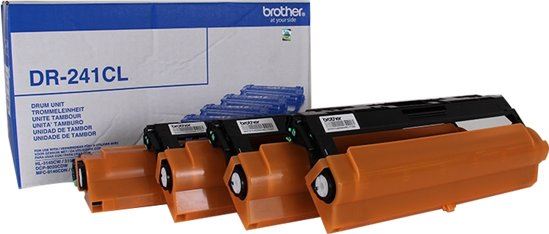 Brother DR-241CL DRUM Origineel .... HL-3140CW / HL-3150CDW / HL-3170CDW / DCP-9015CDW / DCP-9020CDW / DCP-9022CDW - MFC-9140CDN / MFC9330CDW / MFC-9340CDW drumset 4 kleuren . LET OP ..... Dit is géén toner ....
