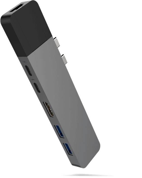 Hyper Drive NET 6-in-2 Hub for USB-C MacBook Pro