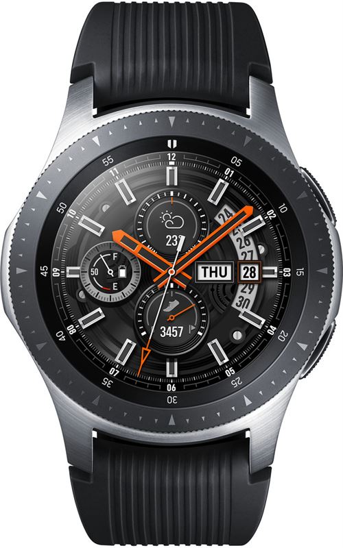 Samsung Galaxy Watch 46 mm Silver zwart