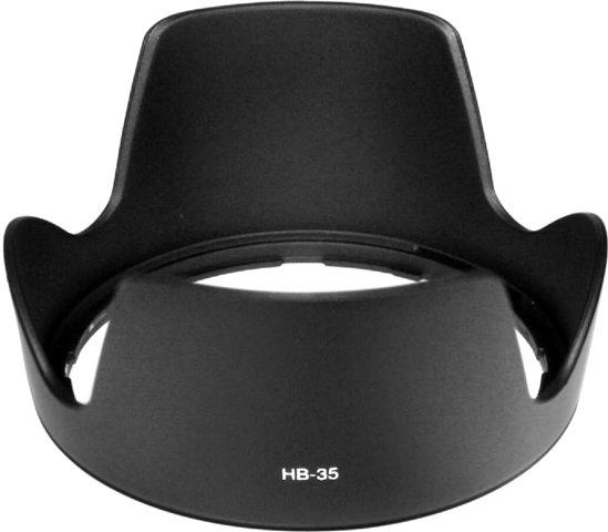 Phoco HB-35 zonnekap voor Nikon AF-S DX NIKKOR 18-200mm f/3.5-5.6G ED VR II objectief