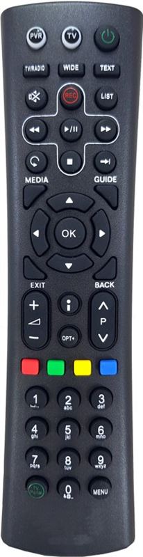 Universeel Humax IRHD-5300C afstandbediening vervanger