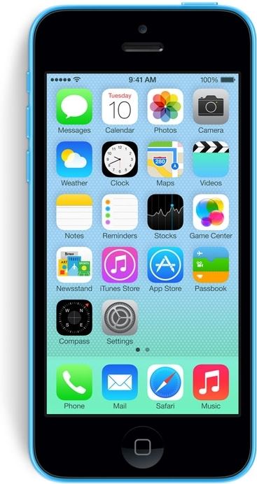Apple iPhone 5c 16 GB / blauw