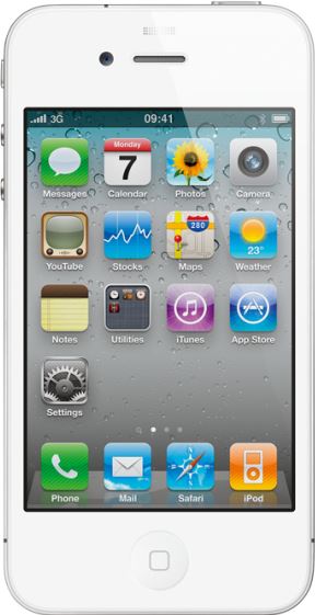 Apple iPhone 4 8 GB / wit