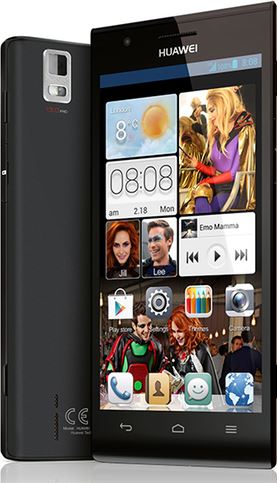 Huawei Ascend P2 zwart
