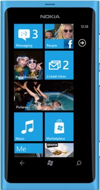 Nokia Lumia 800 16 GB / blauw