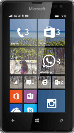Microsoft Lumia 532 8 GB / zwart