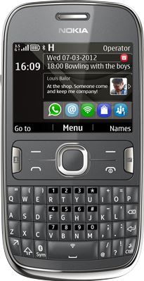 Nokia Asha 302 grijs