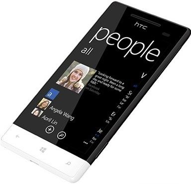 HTC Windows Phone 8 S 4 GB / zwart, wit
