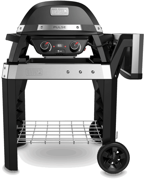 Weber Pulse 2000 zwart, zilver