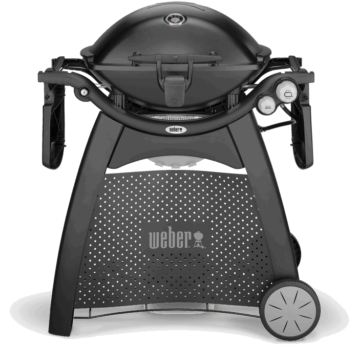 Weber Q 3200 zwart, grijs