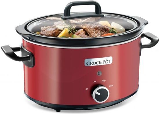 Crock-Pot Slowcooker SCV400RD - 3 5 liter - Rood