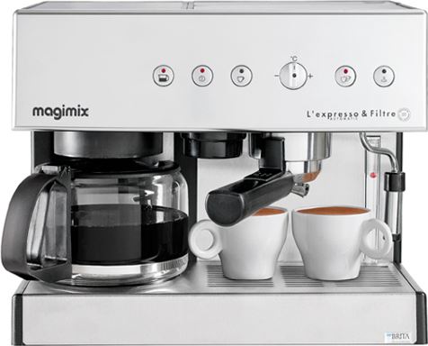 Magimix Espresso & Filtre Automatic chroom