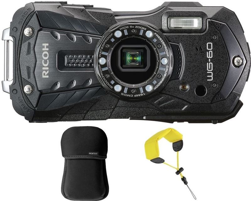 Ricoh WG-60 compact camera Kit Zwart